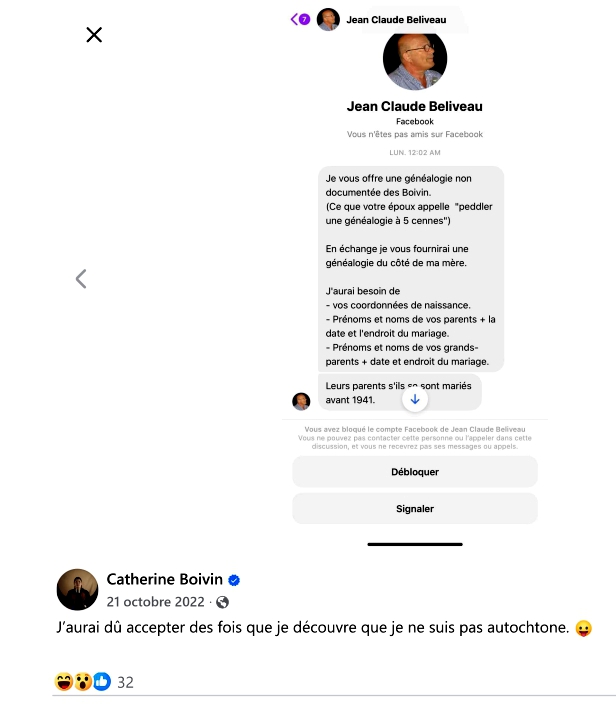 Elle dit "J'aurais d&ucirc; accept&eacute;"