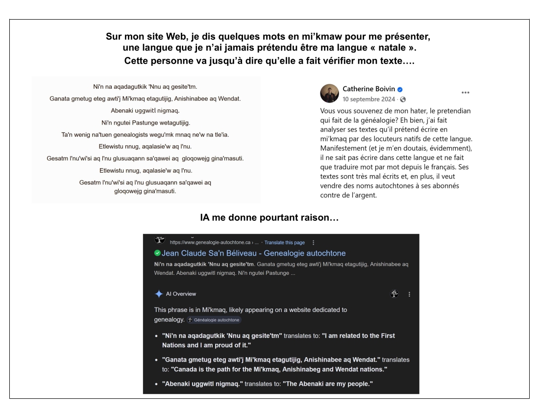 IA me donne raison en traduisant mon texte